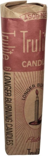 [CNDH28MGVZRTFH7Z] Trulite Longer Burning Candles (Beige, Pack of 25)