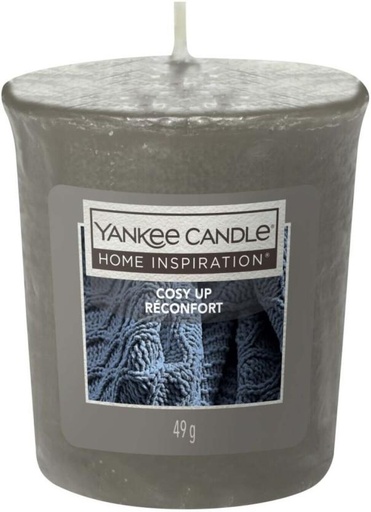 [CNDHFXH6AHMANNRR] Yankee Votive Candle Cosy Up (Grey, Pack of 1)