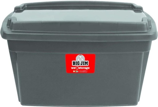 [STBH5HHJKNKGW6A5] BIG JIM We Snaplock Storage Box (Grey)