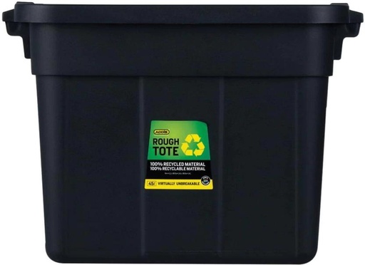 [STBH5HHJ4R5GNSJM] ADDIS Rough Tote Storage Box (Black)