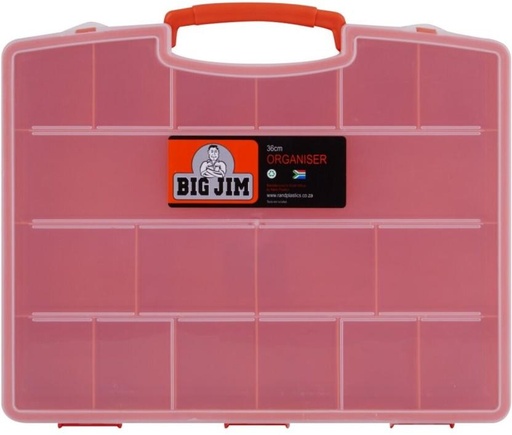 [STBH4V7BBMMMB6FV] Big Jim Organizer Storage Box (Multicolor)