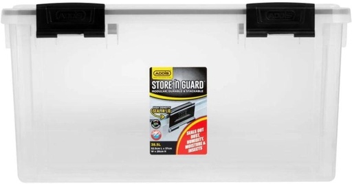 [SSKH27UWNJZ5UGRH] Addis Store and Guard Storage Box (White)
