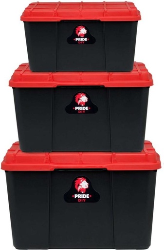 [STBH5HHJJCNZAQN4] PRIDE DIY Storage Box (Black)