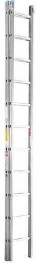 [STLH257HEW7CYAZT] Mundo Step Ladder Aluminium Ladder (With Platform, Hand Rail)