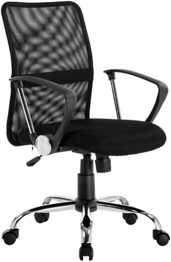 [OSCH2YXAFPZSSTRJ] Nordic Mid Back Chair (Black, DIY(Do-It-Yourself))