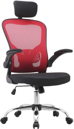[OSCH2YXAFGHRFXRJ] Jackson X-897A-RED High Back Chair (Black and Red, DIY(Do-It-Yourself))