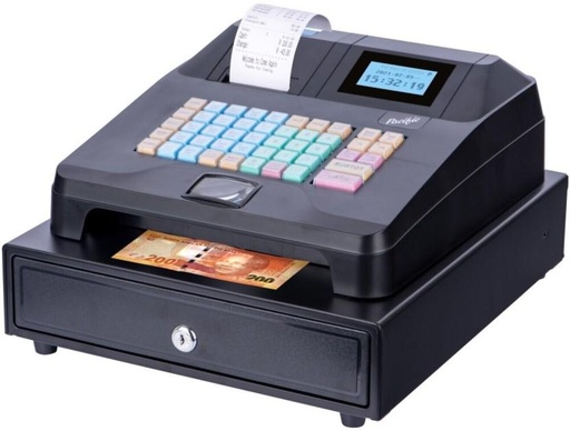[CRRH9SYBHMFWQBFS] Pacific ER-308UV-BK Table Top Cash Register (LED Screen)