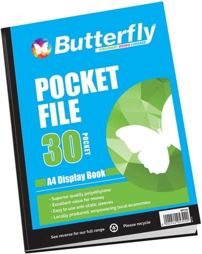 [FFDH4ZPH7VZCZNBG] Butterfly Polyethylene (Set of 1, Black)