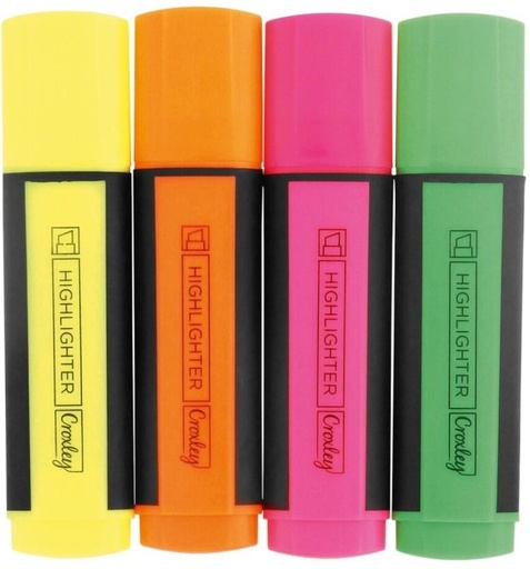 [MHRH4ZUMXQNGHPFG] Croxley Create Highlighters (Multicolour)