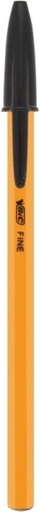 [PENH27QZSPAHDZEJ] Bic Orange Ball Pen (Pack of 2, Black)