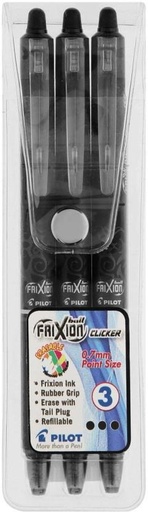 [PENH27QZUEHW8JZN] Pilot Feixion Ball Pen (Pack of 3, Black)