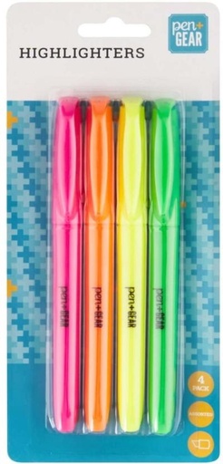 [MHRHFXKPWCGG7JET] Pen + Gear Highlighters (Multicolour)