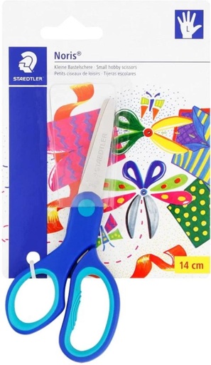 [SCIH7TX9TV2F2VVD] Staedtler 14cm Left-Handed Scissors (Blue)