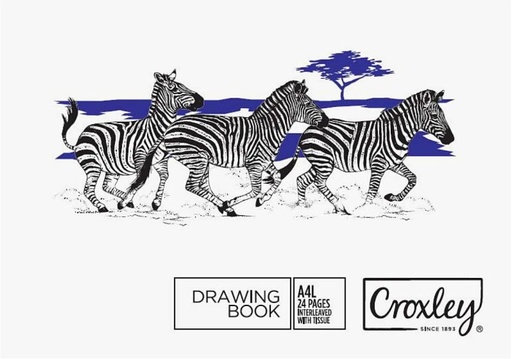 [DNBH2YZANCE4DNYB] Croxley Drawing Book A4 Diary Unruled (White)