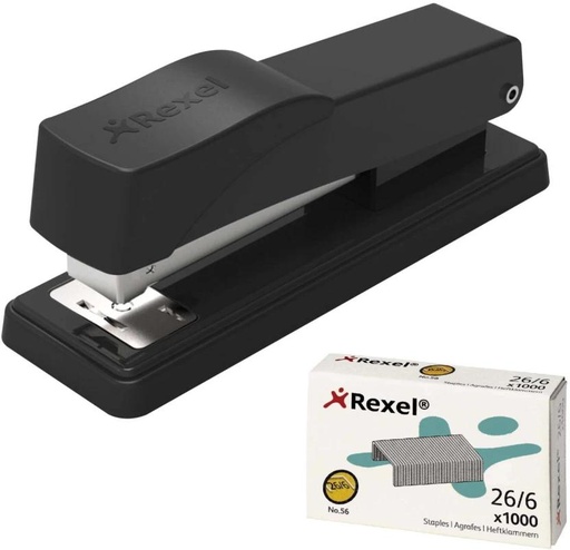 [STAH2YXPFTT6WJ9V] Rexel Standard 100 Half Strip Stapler Cordless  Stapler (Pack of 1)
