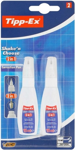 [CSYH226FQ8GZK72F] Tipp-Ex NA 4.2 mm Whitener (Set of 2, White)