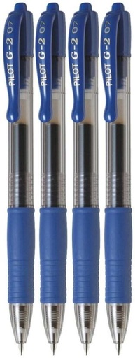 [PENH27QZDVZEFTR3] Pilot G2 Gel Pen (Pack of 4, Blue)