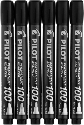 [MHRHFXKPGT2EMUG4] Pilot Perm Marker (Black)