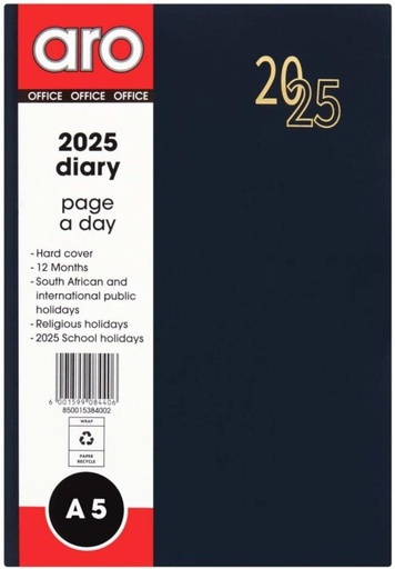 [DNBH7RWNKH4V3NTH] ARO GOAA02_1 A5 Diary Single (Blue)