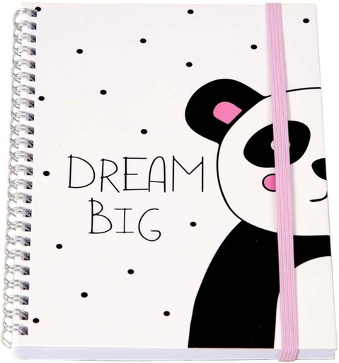 [DNBH5YFGXSTQVHGG] PEN&GEAR 000000000000460604_EA A5 Note Book (Pink, Black)