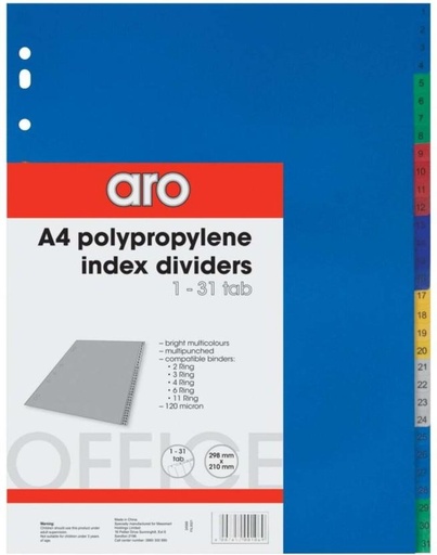 [FFDHFUH4ZAHHVU4A] Aro Polypropylene (Set of 1, Multicolour)