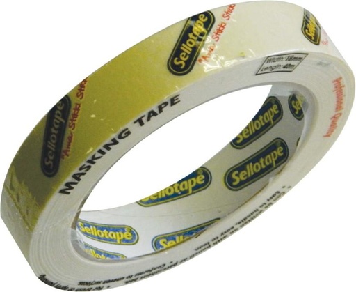 [CTDH2F35DZV4P6AW] Sellotape Masking Tape Masking Hand-held Adhesive Tape Tape (Manual) (Set of 1, Yellow)