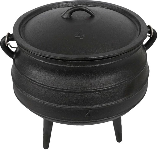 [PPNHFXCRSR9DHWVF] Camp Master Potjie Potjie with Lid 0 L capacity (Cast Iron)
