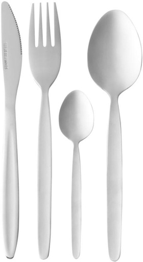 [CYSH4UYRVHDRKQD3] Aro 24-Piece Stainless Steel Cutlery Set (Pack of 1)
