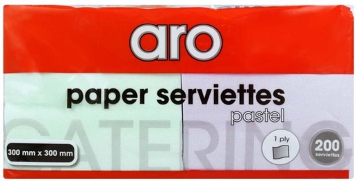 [NPKH226RQBH2BDB8] Aro Serviettes Pastel Green, Purple Cloth Napkins