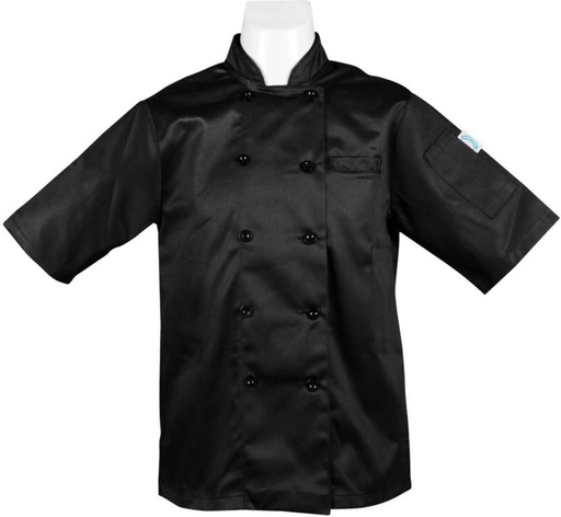 [APNHFZWQPXH7TRJV] Bakers & Chefs Polyester Chef's XXL (Black, Single Piece)