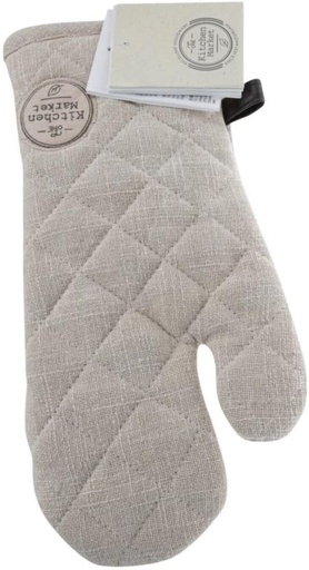 [KLSH5QFHEGZATABZ] KOOPMAN Beige Cotton Kitchen Linen Set (Pack of 1)