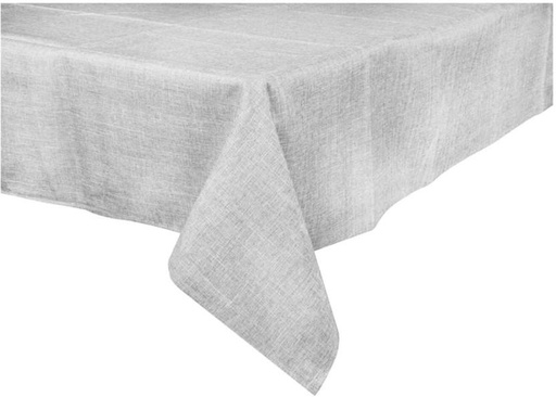[TCRH2YWUB9VJDKHQ] Linen House Solid 0 Table Cover (Grey, Cotton)