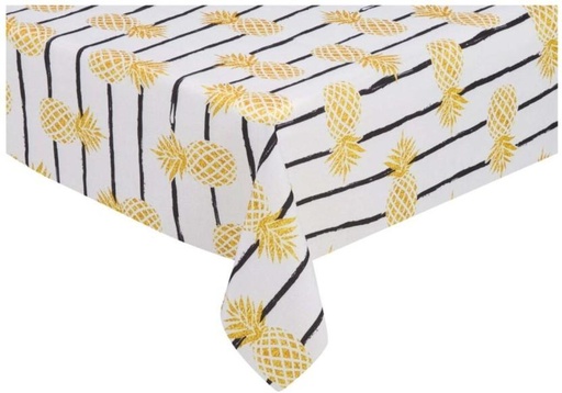 [TCRH2YWU3NSXDHZV] Linen House Solid 0 Table Cover (Multicolour, Polyester)