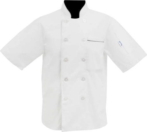 [APNHFZWZFXGHS5ZU] Bakers & Chefs Polyester Chef's XL (White, Single Piece)