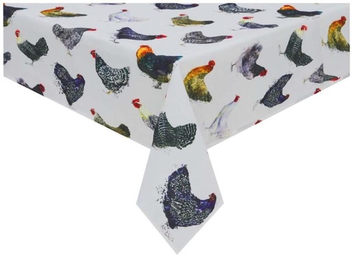 [TCRH7SZBRCWZ39VA] LINEN HOUSE Animal 1 Table Cover (Multicolour, Linen)