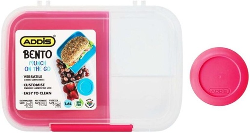 [LBXH25EYKFZEYWWW] Addis Bento Lunch box 1 Containers Lunch Box (2 ml)