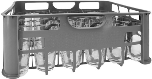 [GLSHFQZEYAUZQQCD] Regent (Pack of 24) Willy Water/Juice Glass Set (380 ml, Grey)