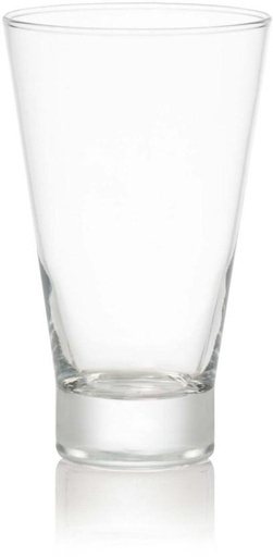 [GLSHFQZEHP9PVVUT] Consol (Pack of 4) Seville Hi-Ball Water/Juice Glass Set (400 ml, Clear)