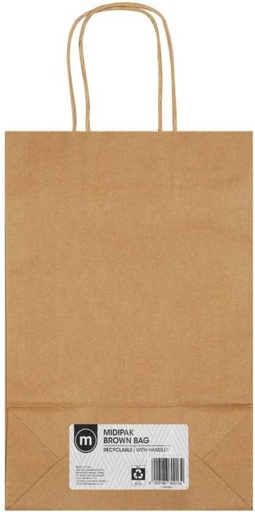 [GBAH2YX97HMPA9DU] M Grocery Bag (Brown)