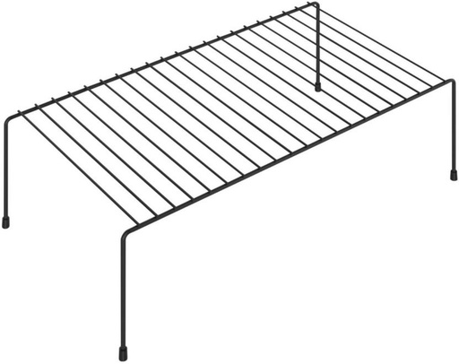 [KRKH5T8QCRDSGRKC] Primaries Wire Storage Carbon Steel Containers Kitchen Rack (Black)