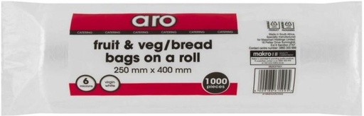 [GBAH2YX7UQWZFGUG] Aro Fruit and Veg Bags Medium Grocery Bag (White)