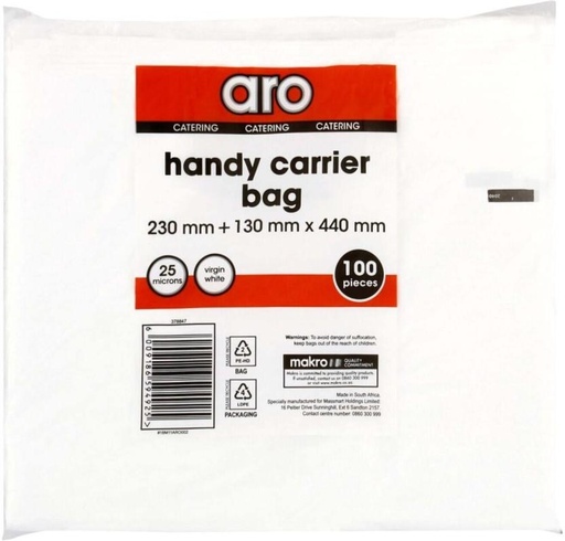 [GBAH2YX9GYR7DQET] Aro Grocery Bag (White)