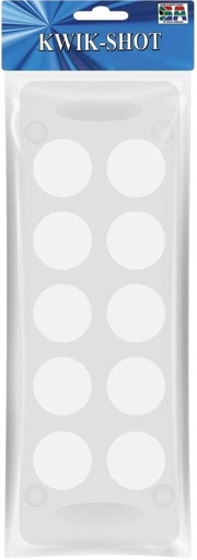 [GHDH2C522GJQBXRY] Kwik Shot Shooter Tray Table Top Mounted Glass Holder