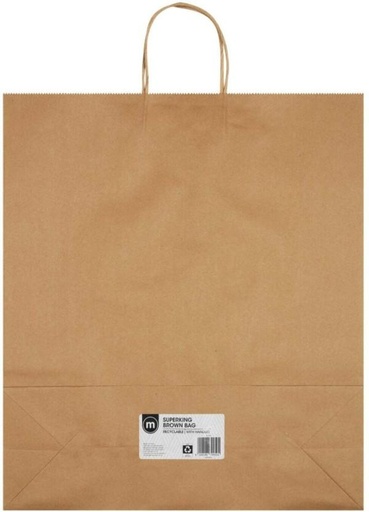 [GBAH2YX9M82AV38V] M Grocery Bag (Brown)