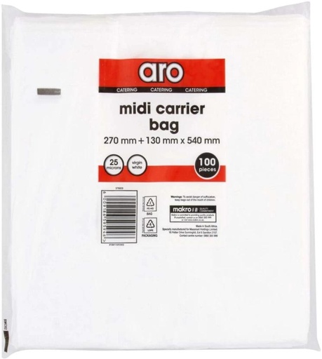 [GBAH2YX9MQ9Z8PGJ] Aro Grocery Bag (White)