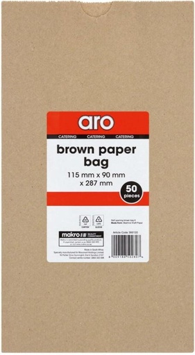 [GBAH29R5HPRHEHU2] Aro Brown Paper Bags Pack of 10 Grocery Bags (Brown)