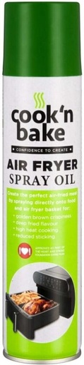 [BITHE5KY2TSSCFZF] Cook N Bake Air Fryer Oil Baking Non Sticky Sprays Liquid (300 ml)