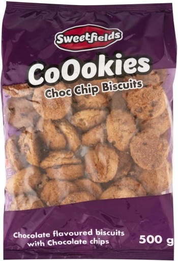 [CKBHFU62WUCWVUZT] Sweetfields Chocolate Flavoured Cookies (500 g)