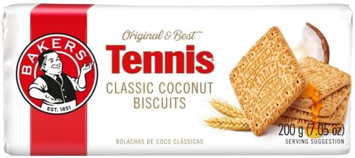 [CKBHFU62K75ADJMC] Bakers Tennis Classic Coconut Biscuit (200 g)