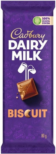 [CKBH28FHZ9YFDT5Y] Cadbury Dairy Milk Chocolate Chip Biscuit (80 g)